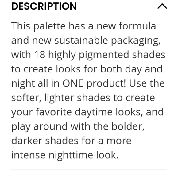 Nwt KAB Day & night eyeshadow palette - Picture 4 of 12